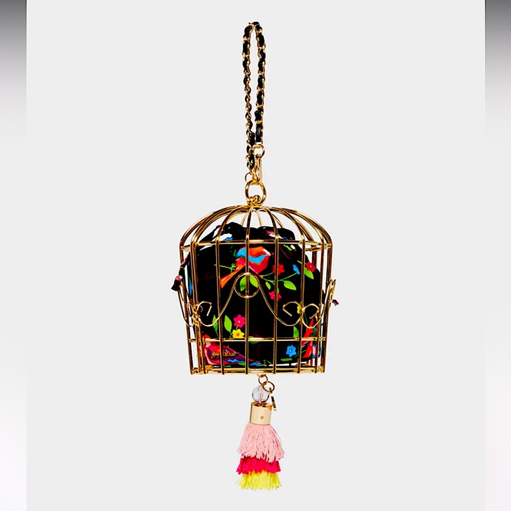 Betsey Johnson Bird Cage Wristlet